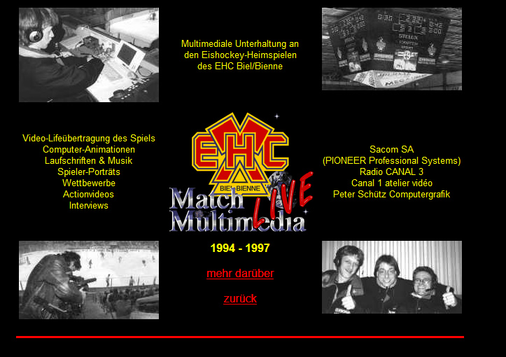 EHC Biel Match-Multimedia 1994 - 97
