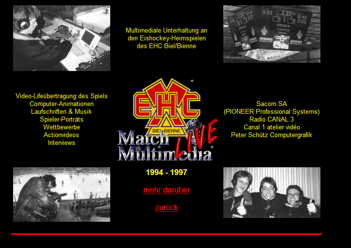 EHC Biel Match-Multimedia 1994 - 97